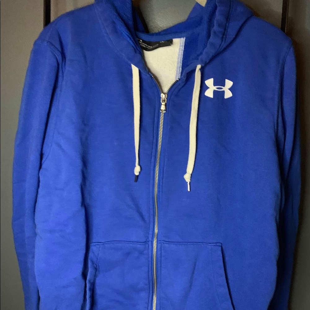 Under armour zip-up medium